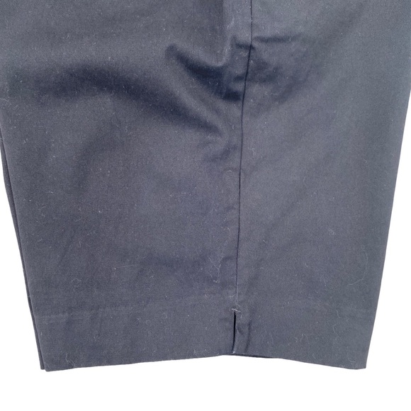 Ann Taylor Black Boardwalk Short Bermuda Shorts Classic Style Size 8 - Picture 5 of 8